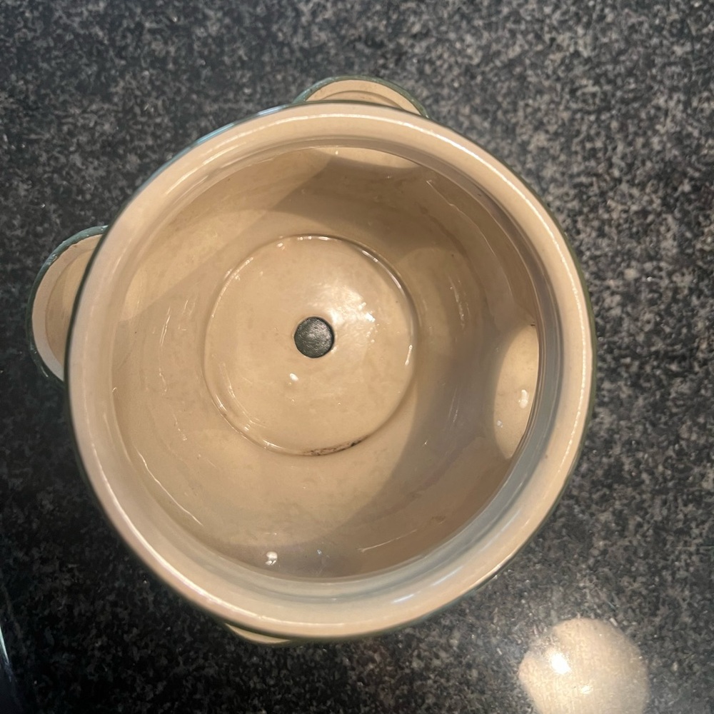 Vintage herb pot. Excellent vintage condition many spots on the sides for herbs. - Picture 6 of 8